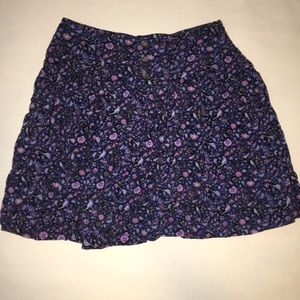 Purple skirt w/ pockets